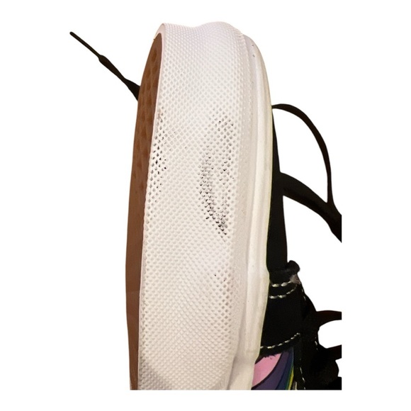 Vans Black and Multicolor High-Top Sneakers - Picture 6 of 7